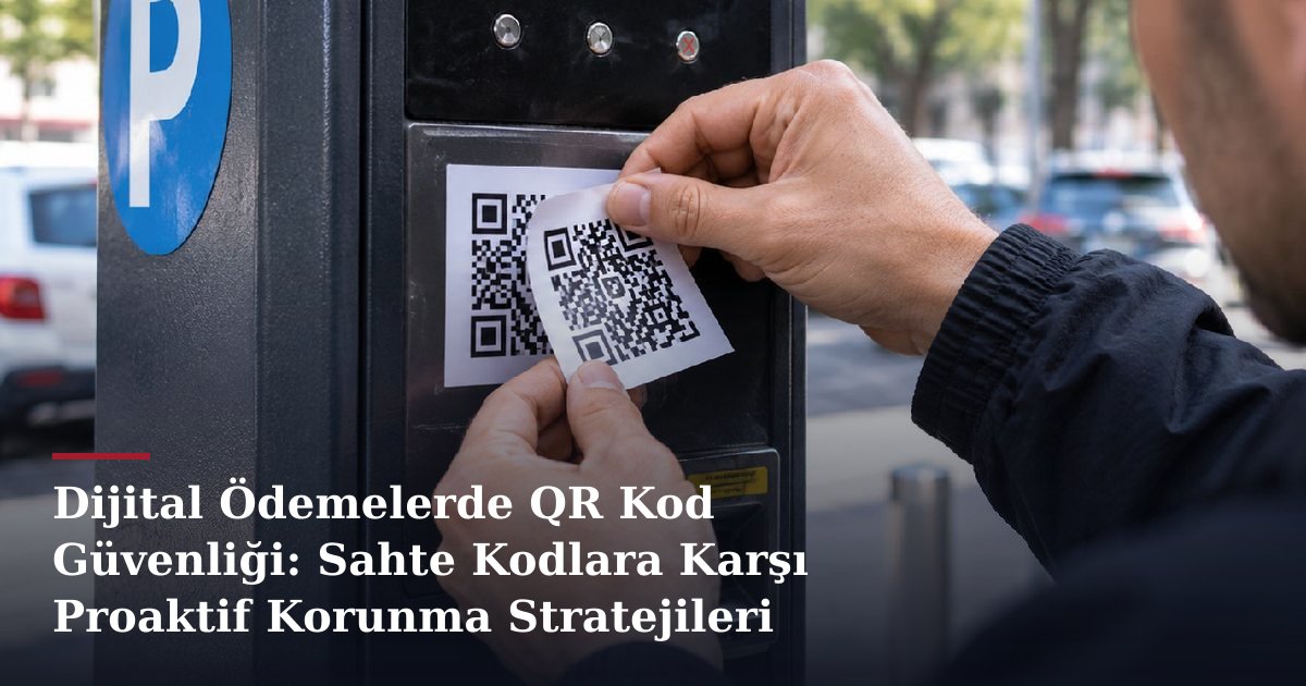 Dijital Ödemelerde QR Kod Güvenliği: Sahte Kodlara Karşı Proaktif Korunma Stratejileri