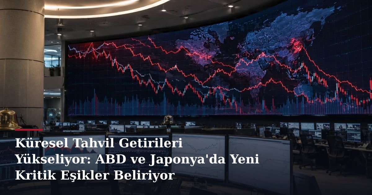 Küresel Tahvil Getirileri Yükseliyor: ABD ve Japonya'da Yeni Kritik Eşikler Beliriyor