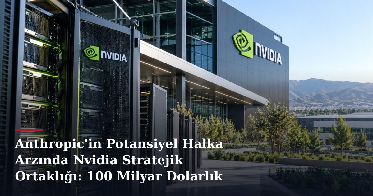 Anthropic'in Potansiyel Halka Arzında Nvidia Stratejik Ortaklığı: 100 Milyar Dolarlık Değerleme Hedefi