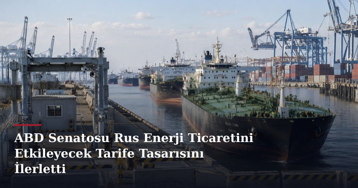 ABD Senatosu Rus Enerji Ticaretini Etkileyecek Tarife Tasarısını İlerletti