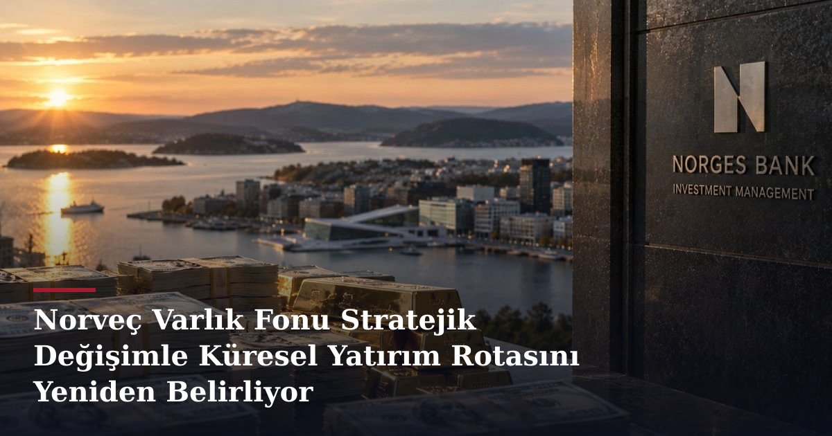 Norveç Varlık Fonu Stratejik Değişimle Küresel Yatırım Rotasını Yeniden Belirliyor