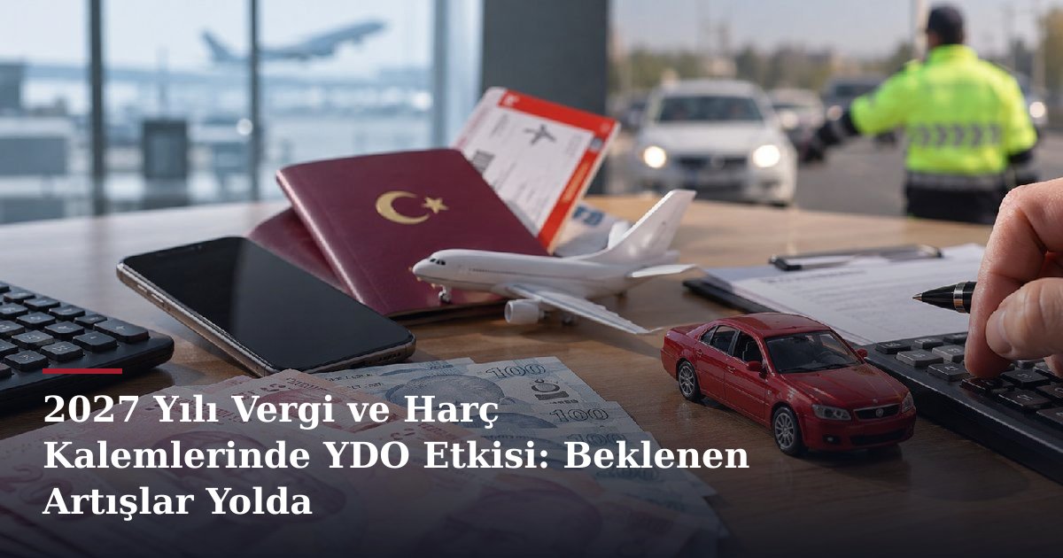 2027 Yılı Vergi ve Harç Kalemlerinde YDO Etkisi: Beklenen Artışlar Yolda