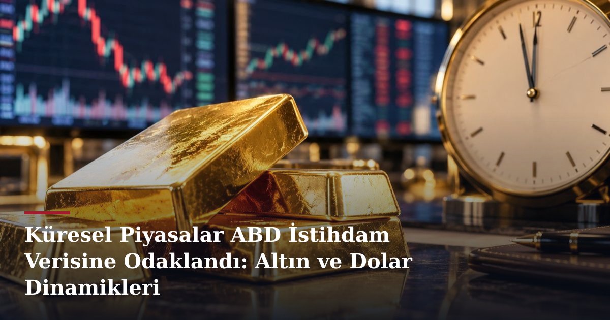 Küresel Piyasalar ABD İstihdam Verisine Odaklandı: Altın ve Dolar Dinamikleri
