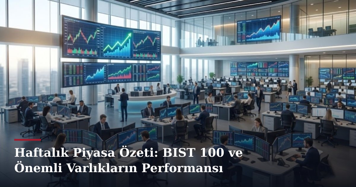 Haftalık Piyasa Özeti: BIST 100 ve Önemli Varlıkların Performansı