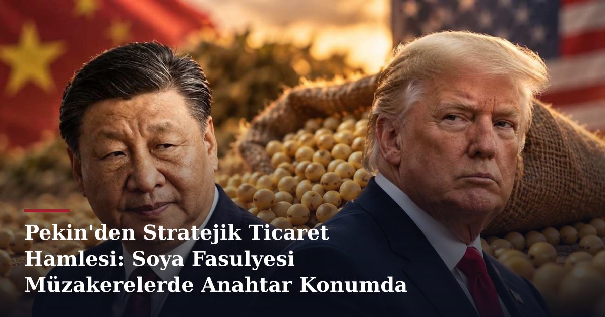 Pekin'den Stratejik Ticaret Hamlesi: Soya Fasulyesi Müzakerelerde Anahtar Konumda