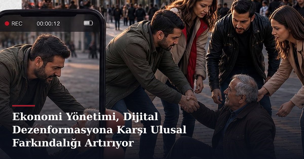 Ekonomi Yönetimi, Dijital Dezenformasyona Karşı Ulusal Farkındalığı Artırıyor