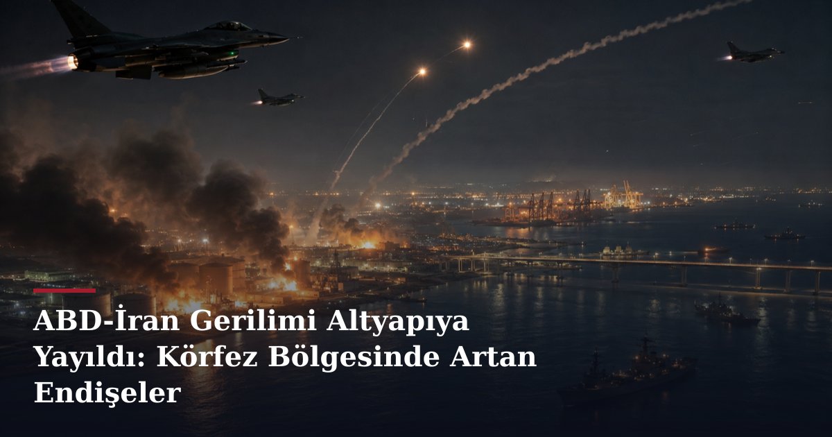 ABD-İran Gerilimi Altyapıya Yayıldı: Körfez Bölgesinde Artan Endişeler