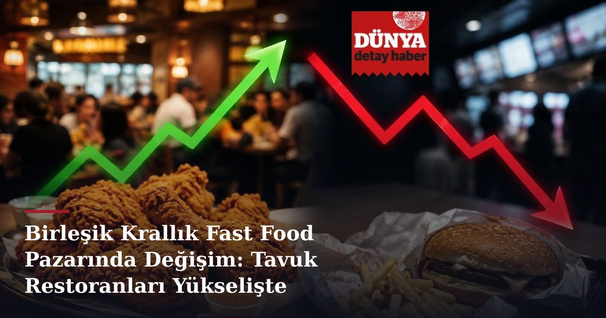 Birleşik Krallık Fast Food Pazarında Değişim: Tavuk Restoranları Yükselişte