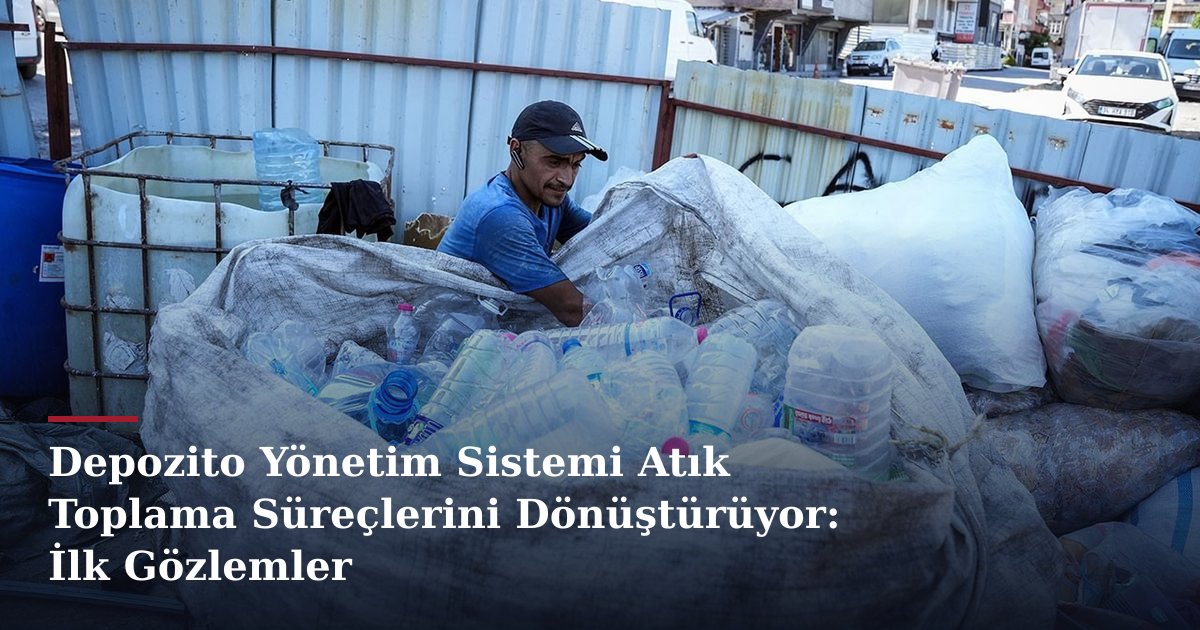 Depozito Yönetim Sistemi Atık Toplama Süreçlerini Dönüştürüyor: İlk Gözlemler