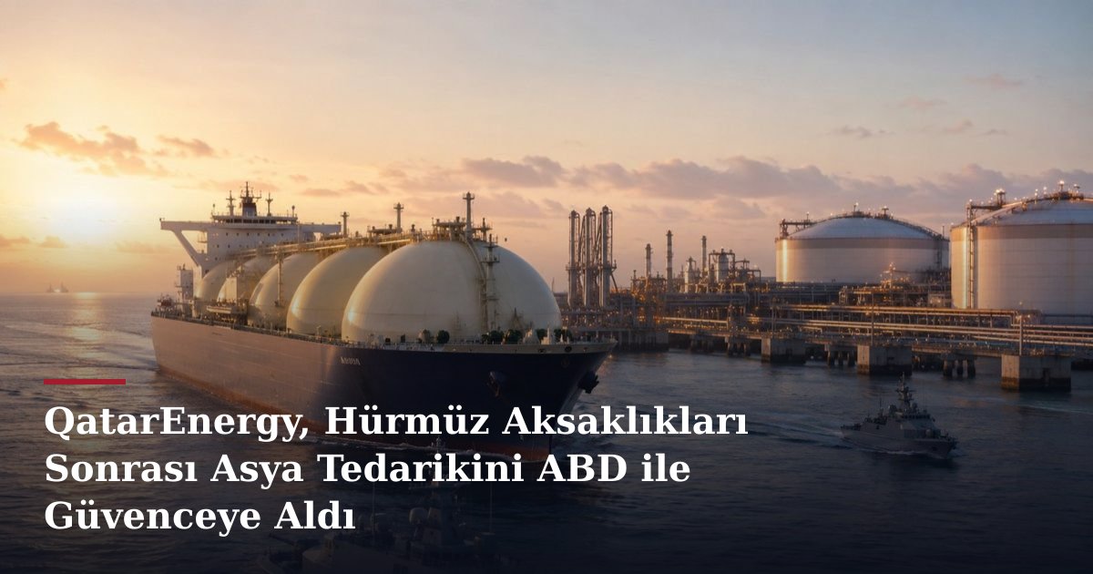 QatarEnergy, Hürmüz Aksaklıkları Sonrası Asya Tedarikini ABD ile Güvenceye Aldı