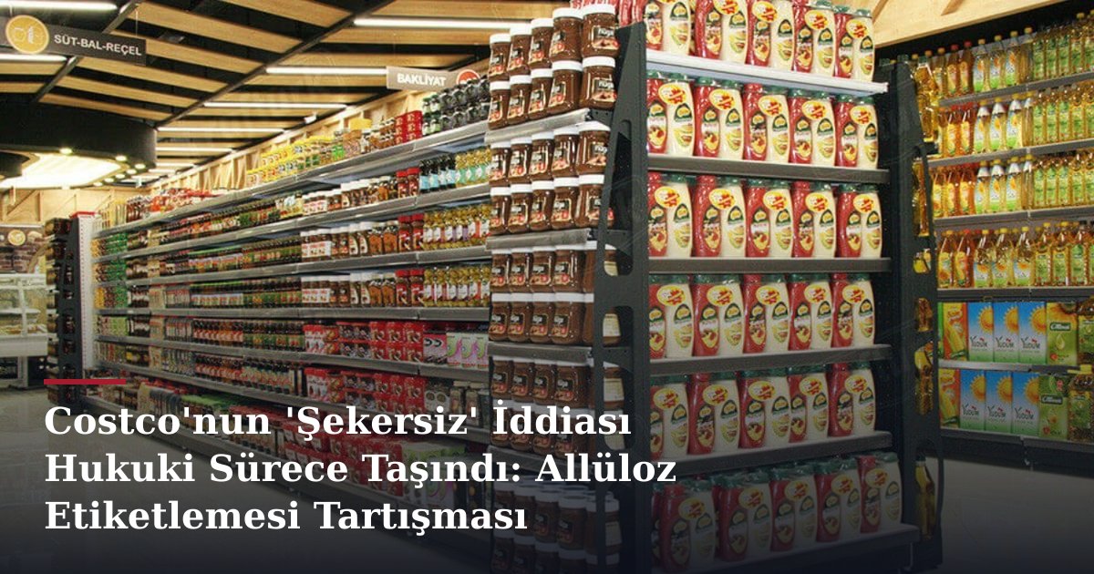 Costco'nun 'Şekersiz' İddiası Hukuki Sürece Taşındı: Allüloz Etiketlemesi Tartışması