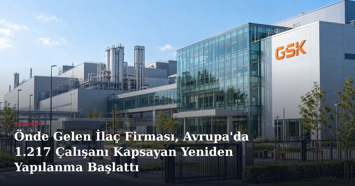 Önde Gelen İlaç Firması, Avrupa'da 1.217 Çalışanı Kapsayan Yeniden Yapılanma Başlattı