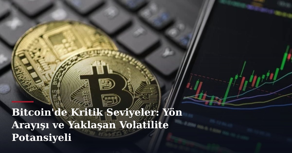 Bitcoin'de Kritik Seviyeler: Yön Arayışı ve Yaklaşan Volatilite Potansiyeli