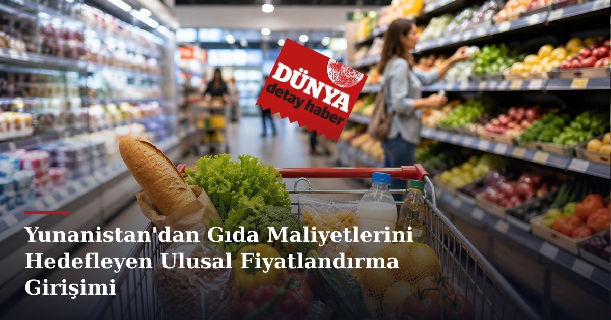 Yunanistan'dan Gıda Maliyetlerini Hedefleyen Ulusal Fiyatlandırma Girişimi