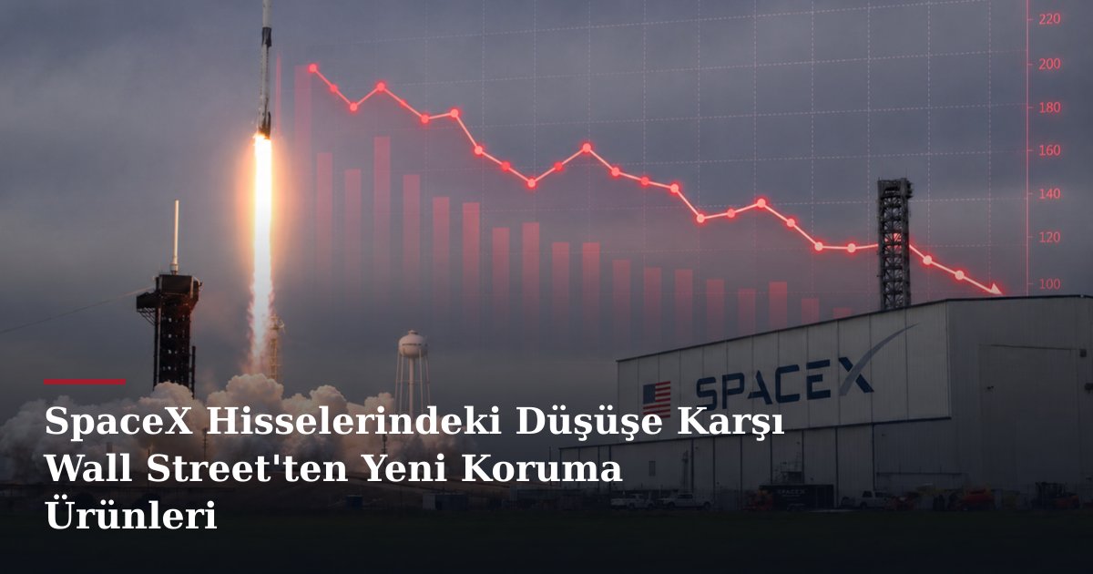SpaceX Hisselerindeki Düşüşe Karşı Wall Street'ten Yeni Koruma Ürünleri