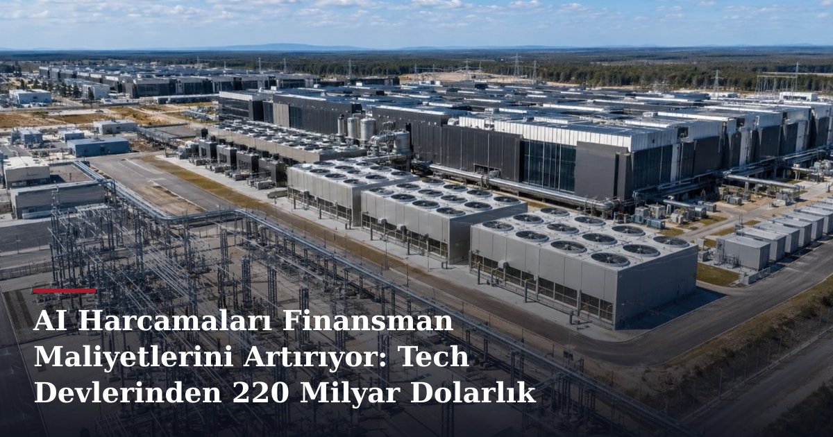 AI Harcamaları Finansman Maliyetlerini Artırıyor: Tech Devlerinden 220 Milyar Dolarlık Borçlanma