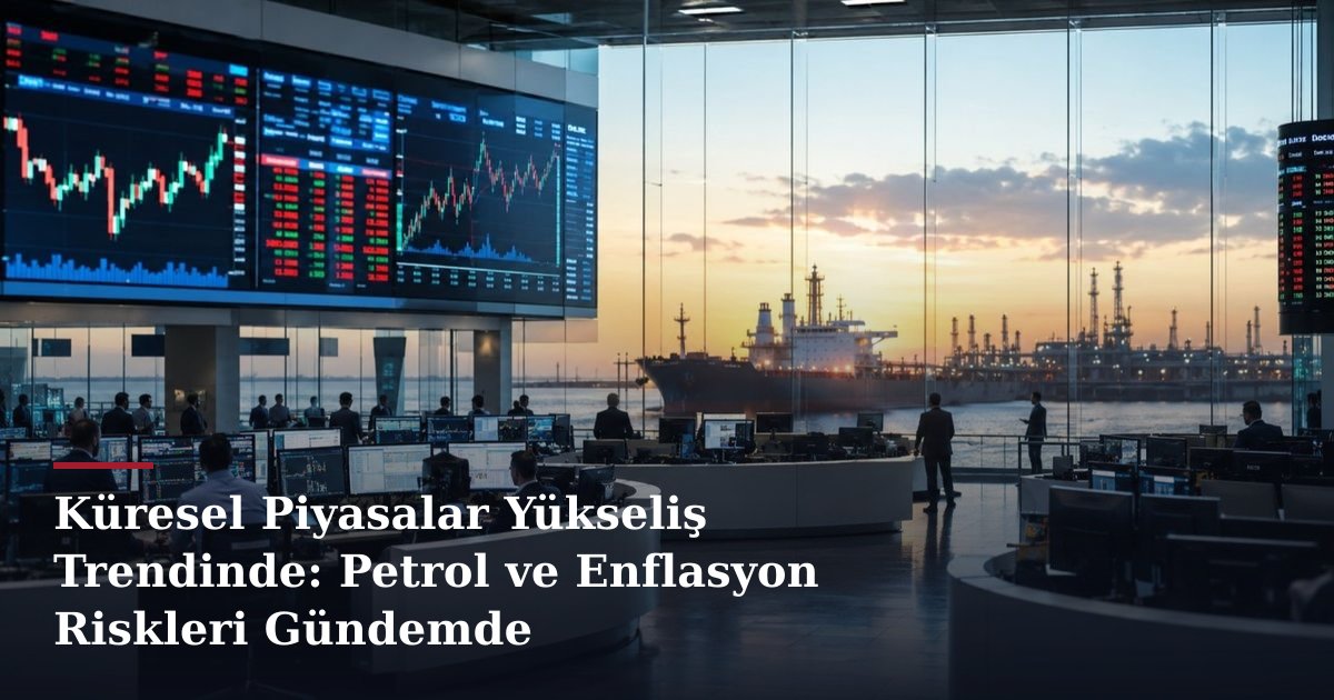 Küresel Piyasalar Yükseliş Trendinde: Petrol ve Enflasyon Riskleri Gündemde