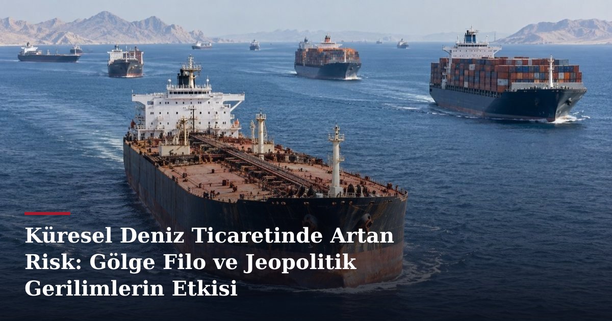 Küresel Deniz Ticaretinde Artan Risk: Gölge Filo ve Jeopolitik Gerilimlerin Etkisi
