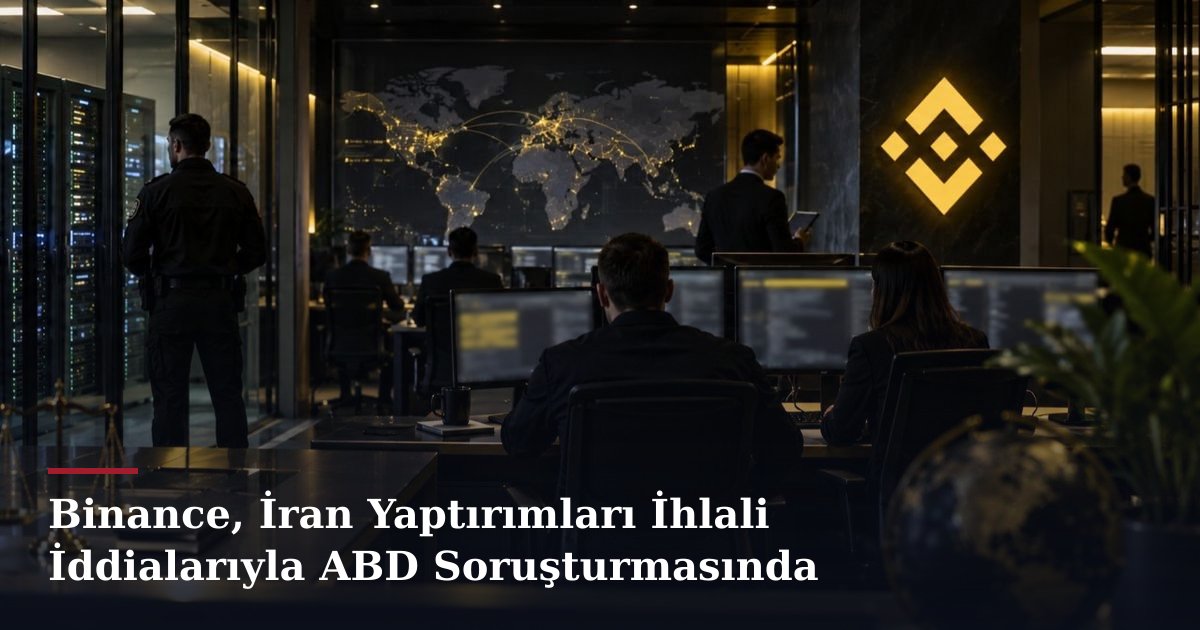 Binance, İran Yaptırımları İhlali İddialarıyla ABD Soruşturmasında