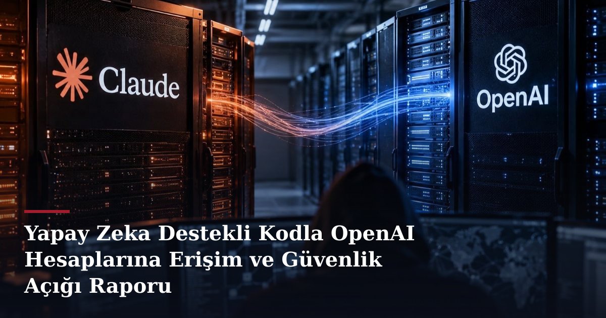 Yapay Zeka Destekli Kodla OpenAI Hesaplarına Erişim ve Güvenlik Açığı Raporu