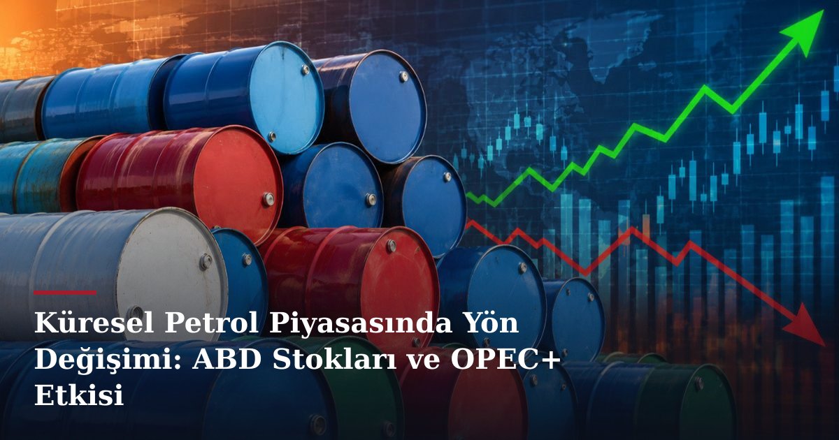 Küresel Petrol Piyasasında Yön Değişimi: ABD Stokları ve OPEC+ Etkisi