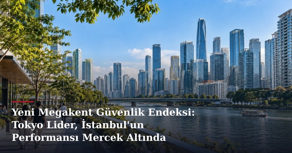 Yeni Megakent Güvenlik Endeksi: Tokyo Lider, İstanbul'un Performansı Mercek Altında