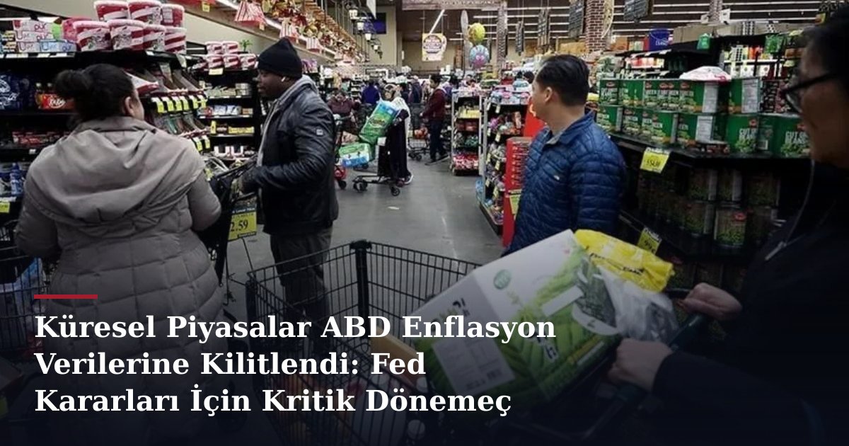 Küresel Piyasalar ABD Enflasyon Verilerine Kilitlendi: Fed Kararları İçin Kritik Dönemeç