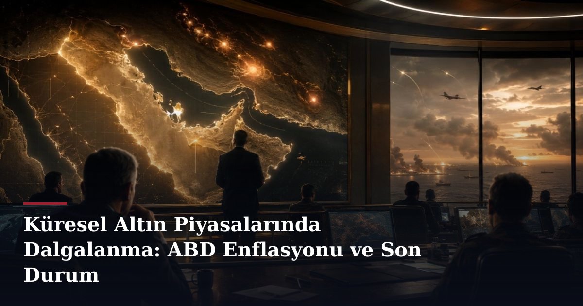 Küresel Altın Piyasalarında Dalgalanma: ABD Enflasyonu ve Son Durum