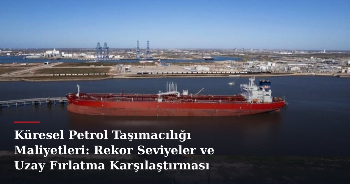 Küresel Petrol Taşımacılığı Maliyetleri: Rekor Seviyeler ve Uzay Fırlatma Karşılaştırması