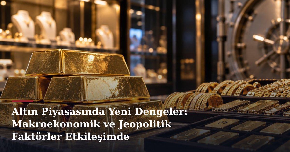 Altın Piyasasında Yeni Dengeler: Makroekonomik ve Jeopolitik Faktörler Etkileşimde