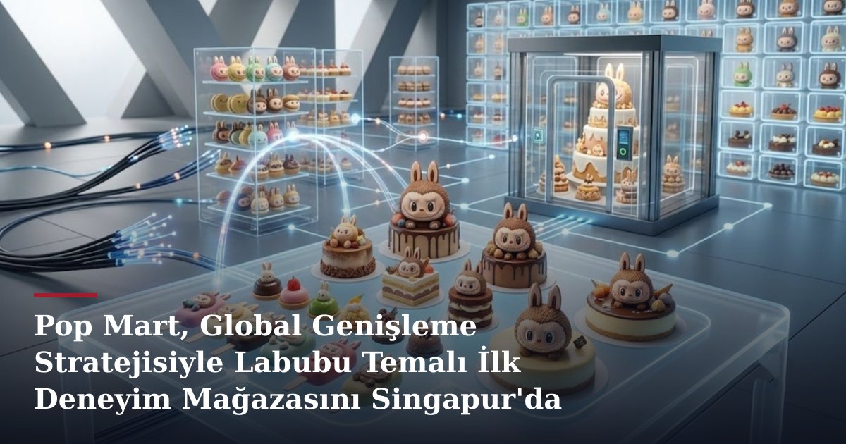 Pop Mart, Global Genişleme Stratejisiyle Labubu Temalı İlk Deneyim Mağazasını Singapur'da Açtı