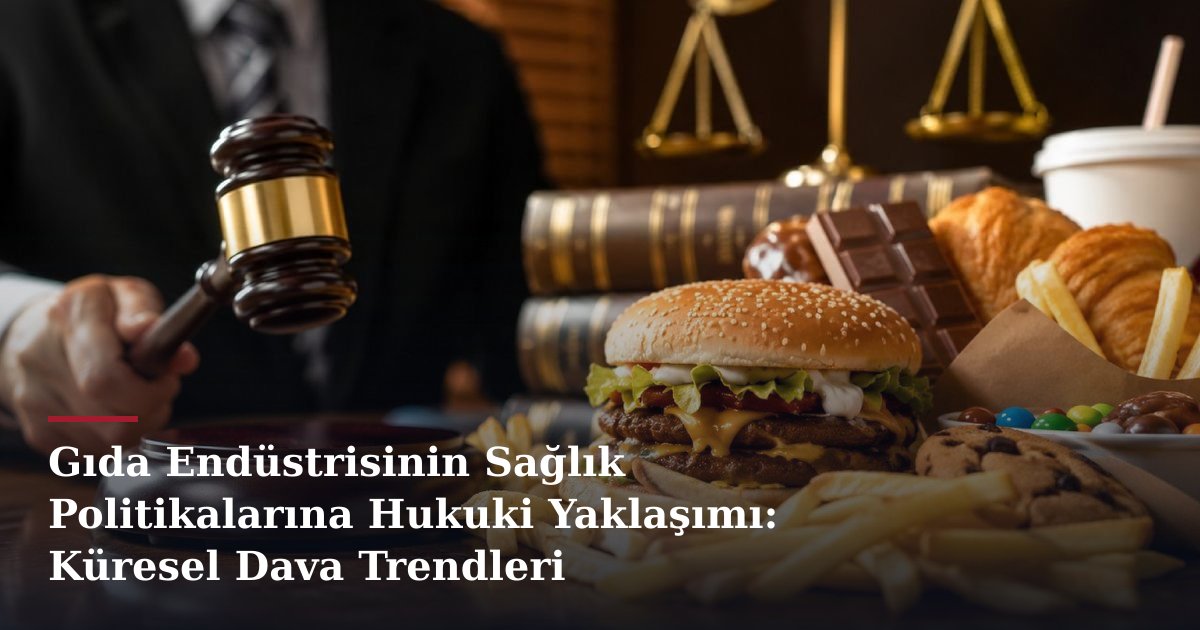 Gıda Endüstrisinin Sağlık Politikalarına Hukuki Yaklaşımı: Küresel Dava Trendleri
