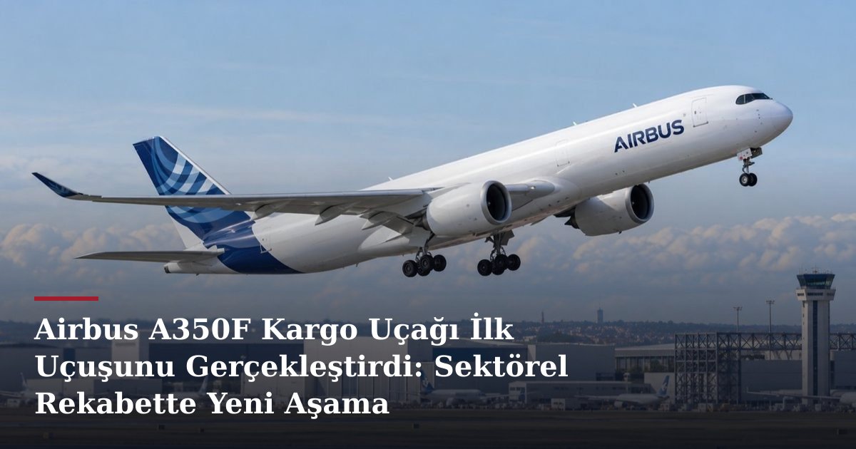 Airbus A350F Kargo Uçağı İlk Uçuşunu Gerçekleştirdi: Sektörel Rekabette Yeni Aşama
