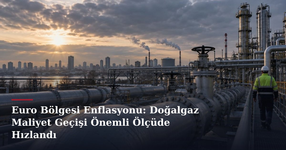 Euro Bölgesi Enflasyonu: Doğalgaz Maliyet Geçişi Önemli Ölçüde Hızlandı