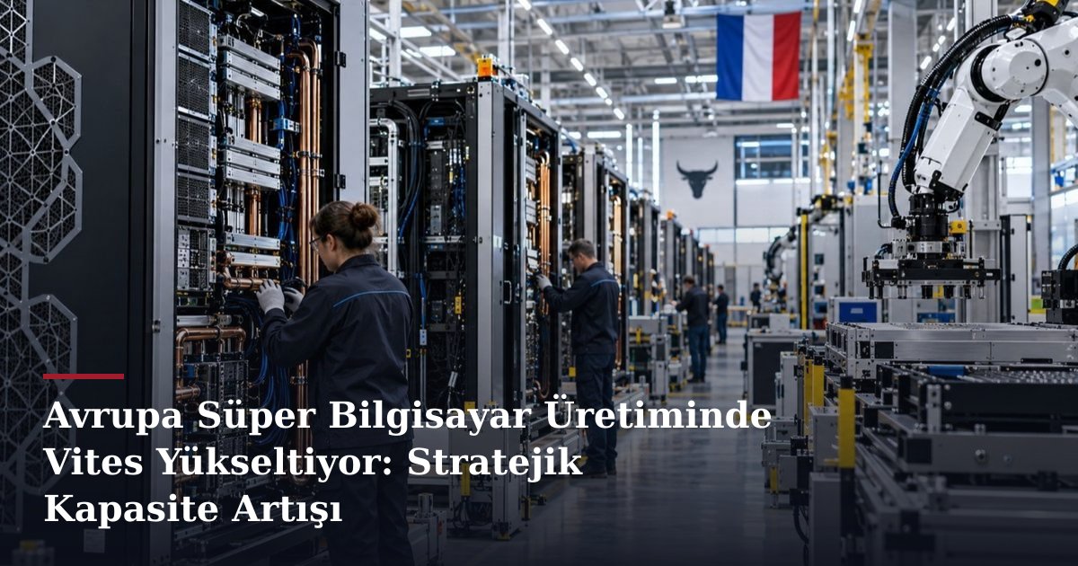 Avrupa Süper Bilgisayar Üretiminde Vites Yükseltiyor: Stratejik Kapasite Artışı