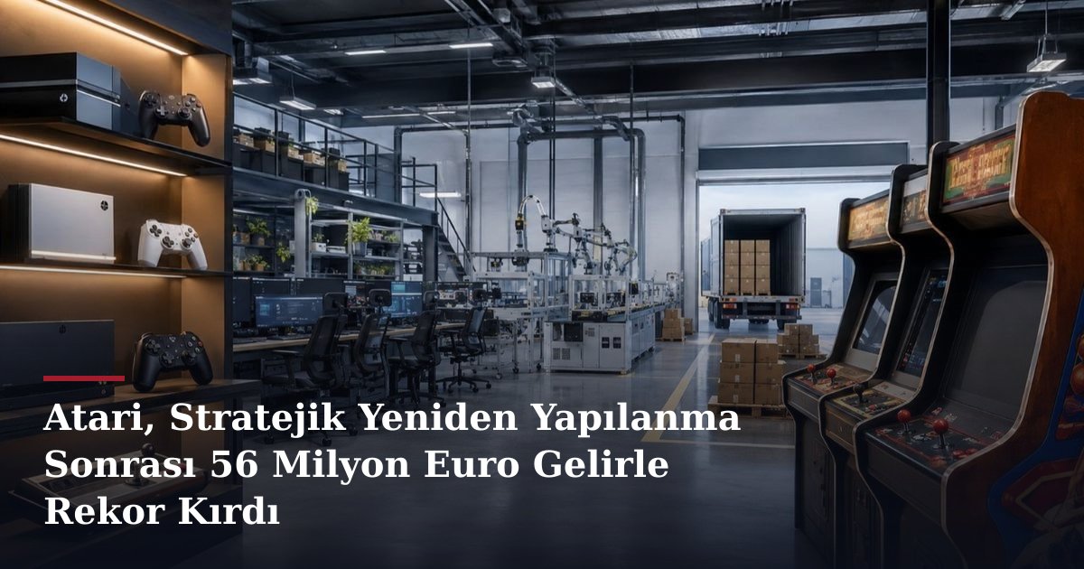 Atari, Stratejik Yeniden Yapılanma Sonrası 56 Milyon Euro Gelirle Rekor Kırdı