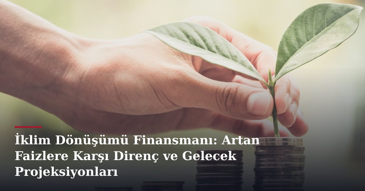 İklim Dönüşümü Finansmanı: Artan Faizlere Karşı Direnç ve Gelecek Projeksiyonları