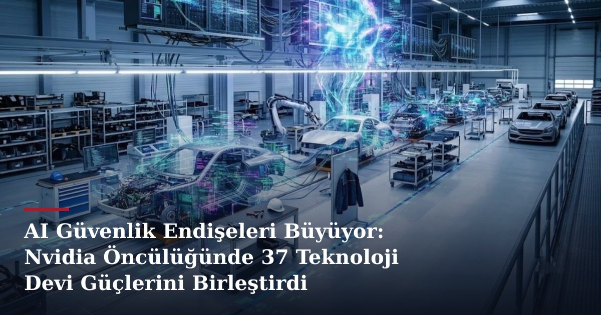 AI Güvenlik Endişeleri Büyüyor: Nvidia Öncülüğünde 37 Teknoloji Devi Güçlerini Birleştirdi