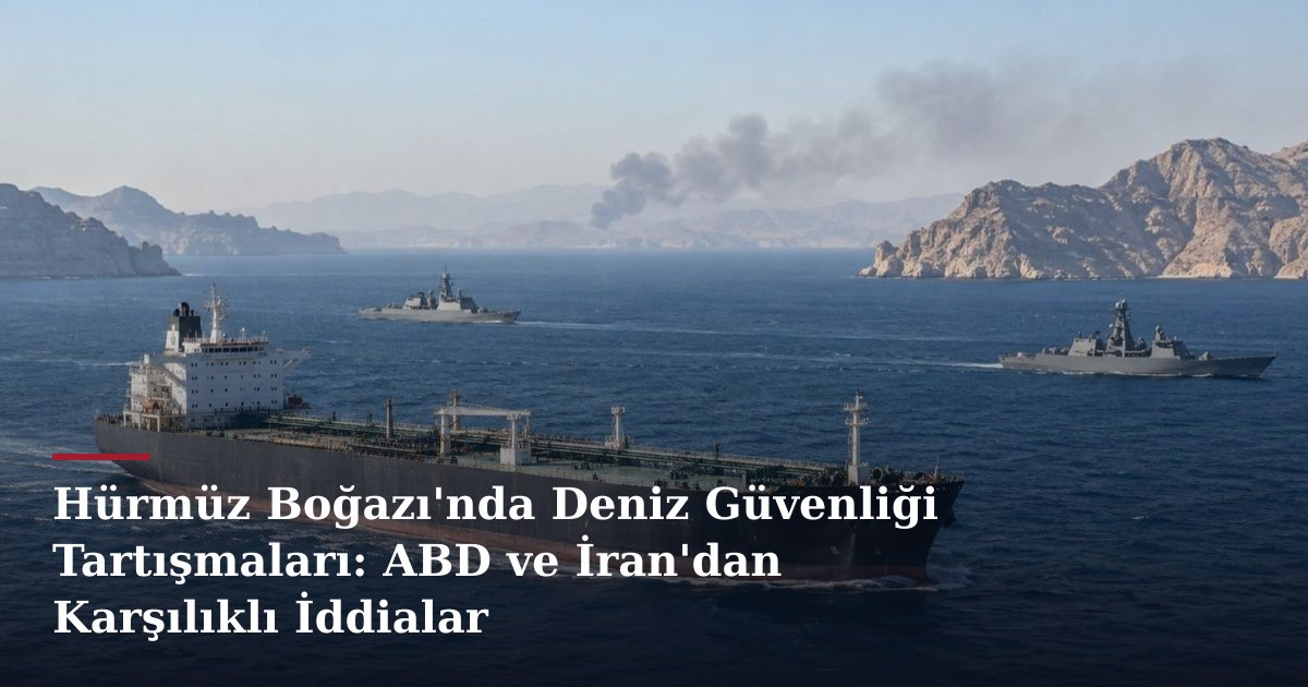 Hürmüz Boğazı'nda Deniz Güvenliği Tartışmaları: ABD ve İran'dan Karşılıklı İddialar