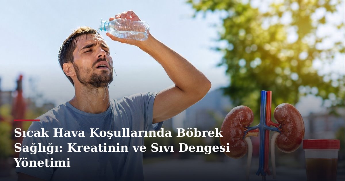 Sıcak Hava Koşullarında Böbrek Sağlığı: Kreatinin ve Sıvı Dengesi Yönetimi