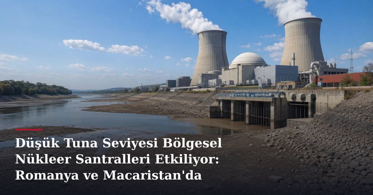 Düşük Tuna Seviyesi Bölgesel Nükleer Santralleri Etkiliyor: Romanya ve Macaristan'da Operasyonel Kısıtlamalar