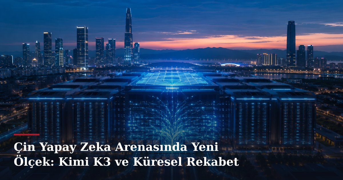 Çin Yapay Zeka Arenasında Yeni Ölçek: Kimi K3 ve Küresel Rekabet