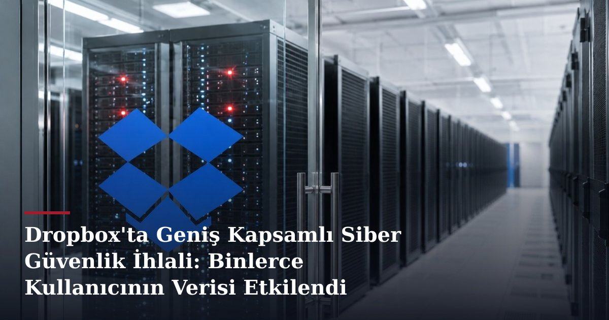 Dropbox'ta Geniş Kapsamlı Siber Güvenlik İhlali: Binlerce Kullanıcının Verisi Etkilendi