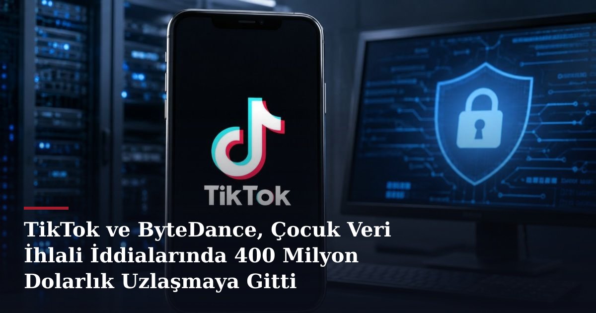 TikTok ve ByteDance, Çocuk Veri İhlali İddialarında 400 Milyon Dolarlık Uzlaşmaya Gitti