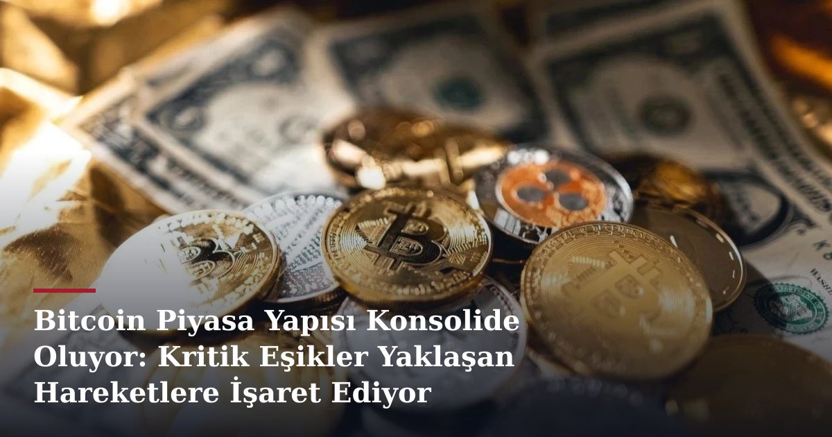 Bitcoin Piyasa Yapısı Konsolide Oluyor: Kritik Eşikler Yaklaşan Hareketlere İşaret Ediyor