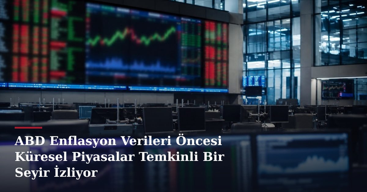 ABD Enflasyon Verileri Öncesi Küresel Piyasalar Temkinli Bir Seyir İzliyor