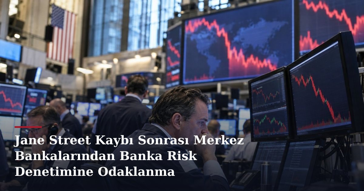Jane Street Kaybı Sonrası Merkez Bankalarından Banka Risk Denetimine Odaklanma