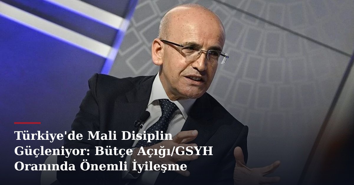 Türkiye'de Mali Disiplin Güçleniyor: Bütçe Açığı/GSYH Oranında Önemli İyileşme