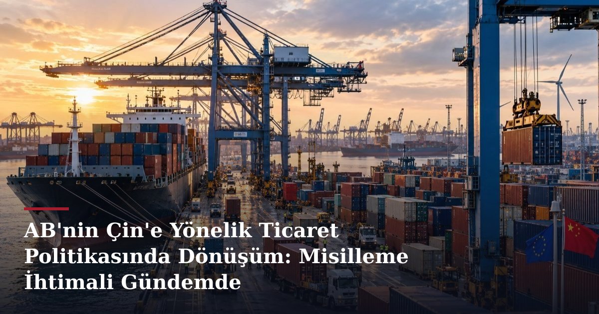 AB'nin Çin'e Yönelik Ticaret Politikasında Dönüşüm: Misilleme İhtimali Gündemde