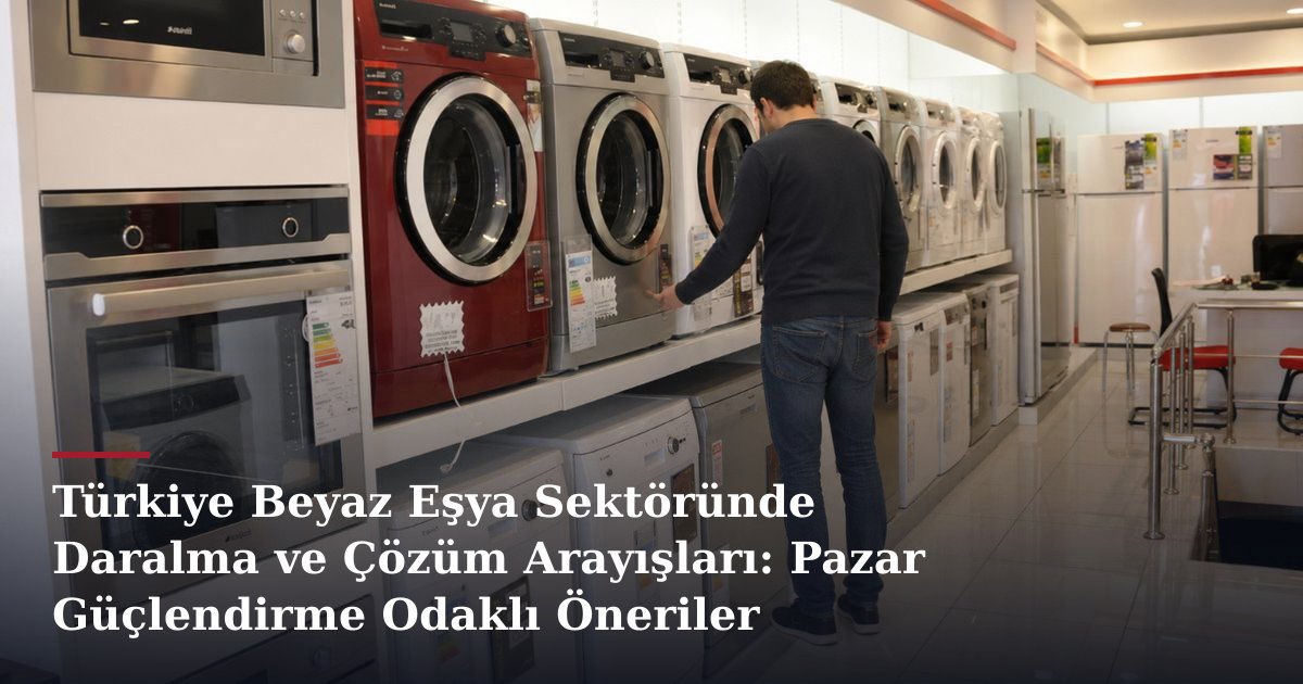 Türkiye Beyaz Eşya Sektöründe Daralma ve Çözüm Arayışları: Pazar Güçlendirme Odaklı Öneriler